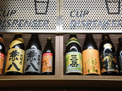 本格焼酎、人気のフルーツチューハイ。選べる楽しみいろいろ！