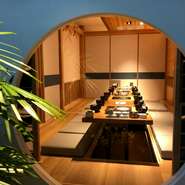 4名様～10名様までご利用頂ける個室がございます