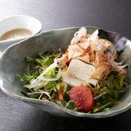 彩り海鮮サラダ