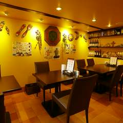 オシャレ＆くつろぎ感が高い空間で、メキシコにいる気分を満喫