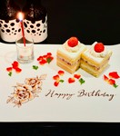 大切な記念日やお祝いごとを演出するメッセージプレート付コースが登場！