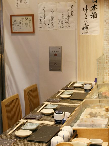 お一人様に嬉しい、職人が腕をふるうアットホームなカウンター席