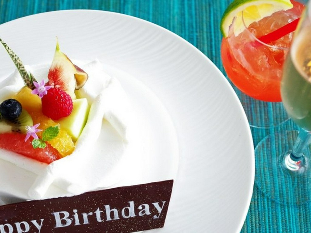 誕生日、記念日、プロポーズ等、特別な日の為のオススメプラン