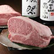 国産黒毛和牛の美味しさを教えてくれる、こだわりの仕入れ