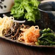 ナムル盛り（4種）