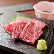 本場ならではの味わいを心ゆくまで堪能『熊本直送　馬刺し』