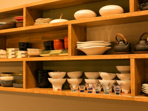 料理を引き立ててくれる器にも光るセンスの良さ