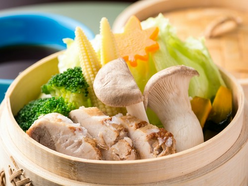 ヘルシーなせいろ蒸しもおすすめ