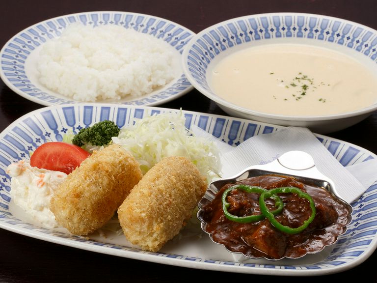 タンシチュー＆クリームコロッケセット