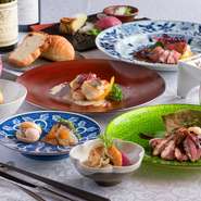 対馬産魚介、熊本の赤牛、長崎の芳寿豚など九州の逸品食材が集う