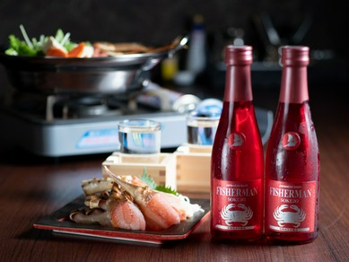 蟹のための日本酒『FISHERMAN SOKUJO』