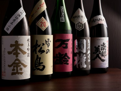 料理と相性が良い銘酒を厳選。新しい味を見つける楽しみも