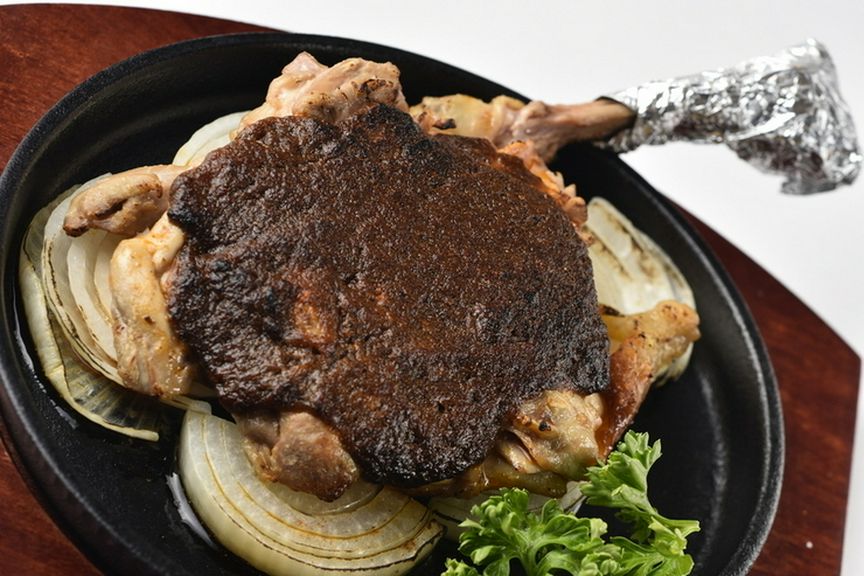 骨付きもも地獄焼き