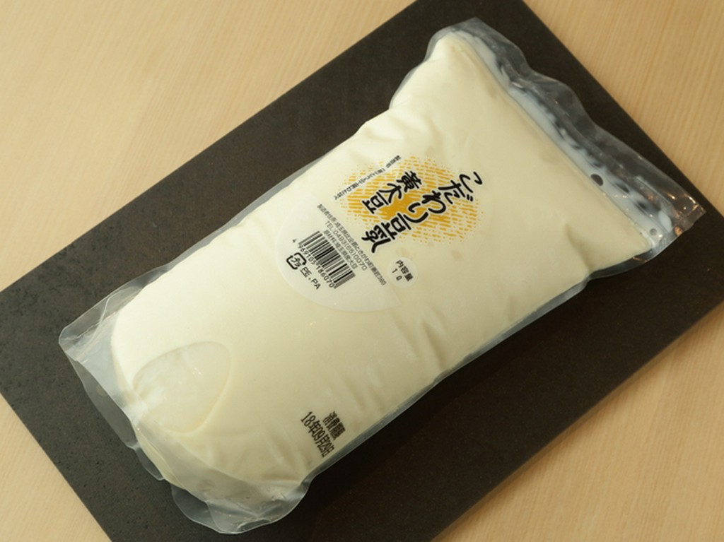 シンプルだからこそ、ごまかしのきかない「豆腐」にこだわる