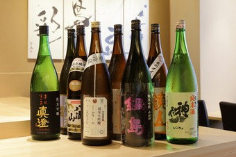 食事に合わせ、お酒も満喫していただけるように