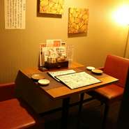 個室ご用意しております。
