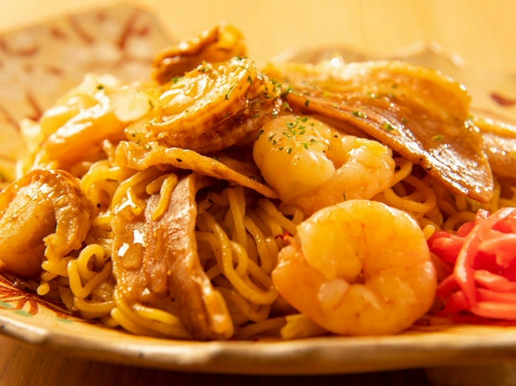 極！！バターソース焼きそば