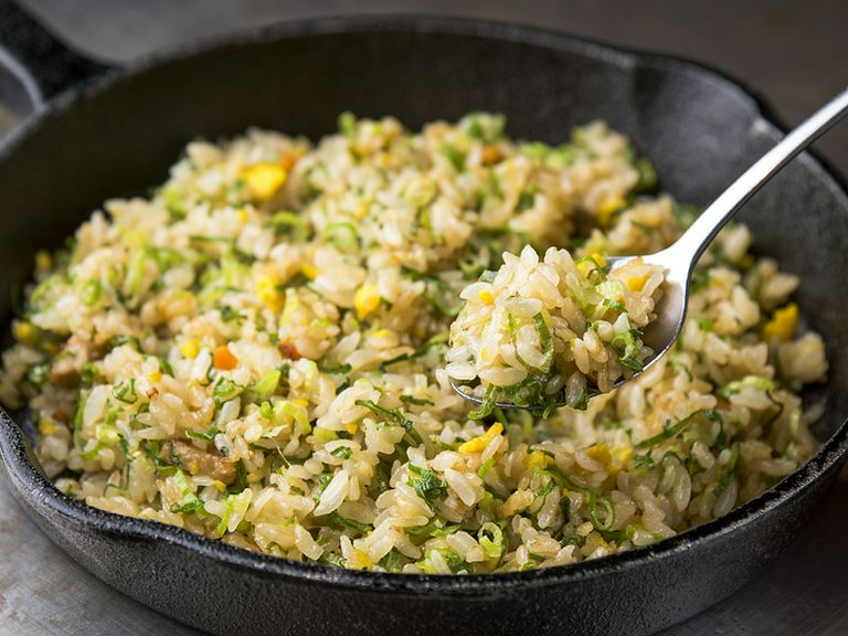 鉄板ネギ盛りチャーハン