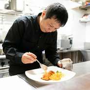 食品管理に長く携わっていたこともあり、食材・料理の質にもしっかりと目を光らせています。アレルギーや苦手な食材なども対応可能なので、お気軽にご相談を。