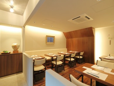 インテリアにもセンスが光る。洗練され落ち着いた雰囲気