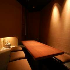 全席　扉、壁に仕切られた完全個室のお店です。