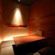 個室なので、分煙も可能です。