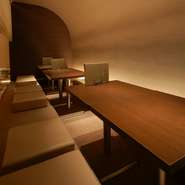 20人様までは入れる掘りごたつ席です。