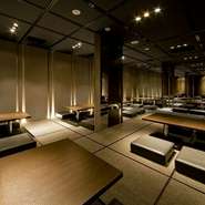 最大70人様まで受け入れ可能！茶屋町最大の宴会が可能です