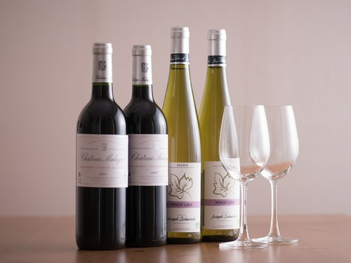 ブドウ栽培からこだわりつくられた、フランス産ワイン