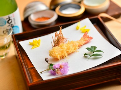天ぷらおまかせ、天ぷらを存分に堪能したい方にオススメ