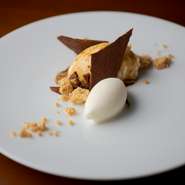 何と！ 金沢名産の大野醤油を使った『ティラミス（豆腐のジェラート添え）』