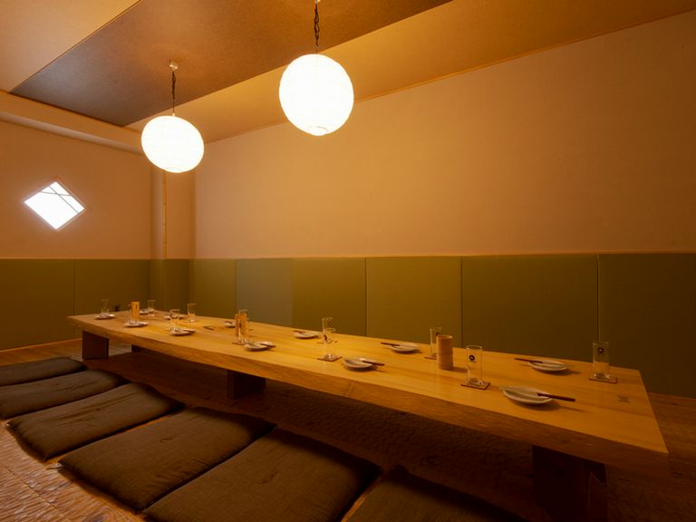 特別な人々と特別の時間を過ごす、和のムードのVIPルーム