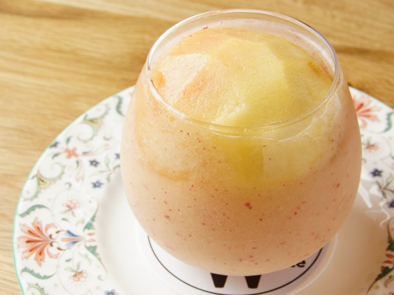 最もオーダーの多い『桃』。和歌山特産とあって超人気の一品