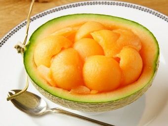 フローズン仕立てでフワッとした口どけの『メロン』
