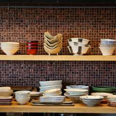 手触りや口に当たる感触が、どこか優しい器を使用