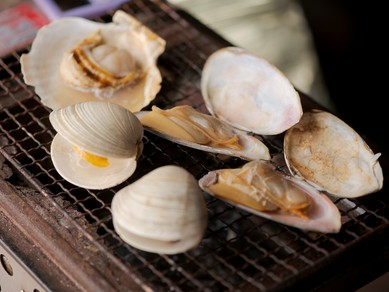 牡蠣＆貝料理に合う焼酎、北陸の地酒など、多彩なお酒が揃う