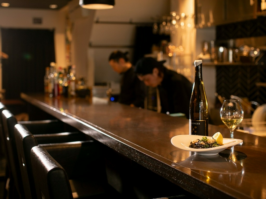 落ち着いた雰囲気の店内