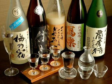 当店おすすめの地酒はいかが