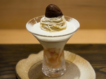 『モンブランパフェ』