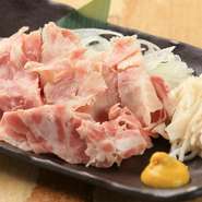 新鮮な部位だけを使用しました