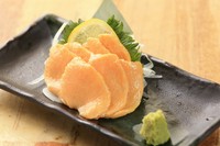 希少なコウネ刺しです