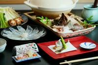 前菜から唐揚げ、しゃぶしゃぶまでが付いた豪華フルコース
クエのあら煮や握りも追加可能です