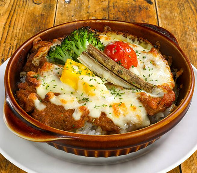 牧場野菜の焼きカレー