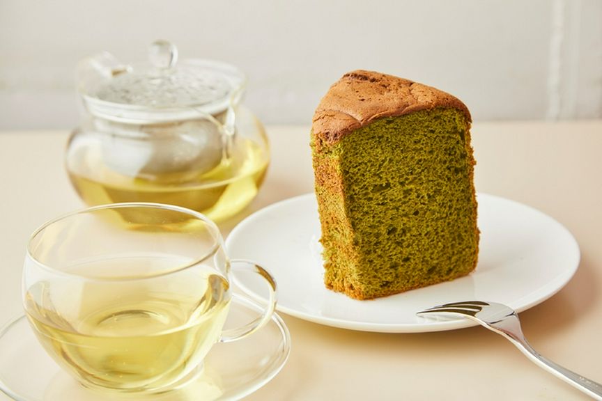 野草のシフォンケーキ