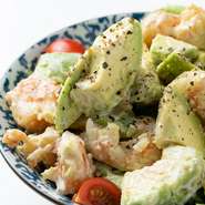 アボカドとえびのわさびマヨ