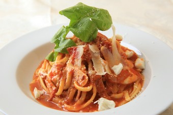 ドライトマトのモッツアレラのトマトソース