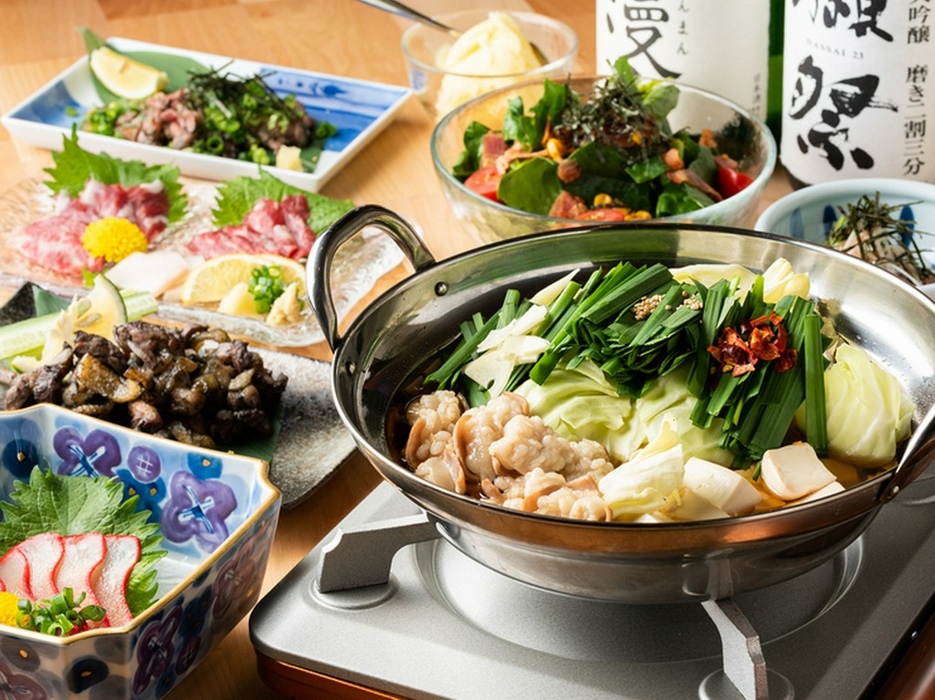 宴会にぴったりのコースは、品数が多くて食べごたえ満点