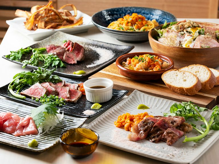 飲み放題付きのコースも用意。思い出に残る特別な一夜を演出