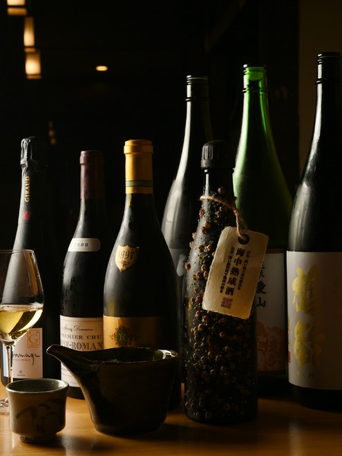 日本酒にこだわっている