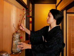 ゲストの身も心も満たせるよう、心地良い空間づくりを目指す